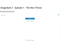 Tablet Screenshot of dbzue1.blogspot.com