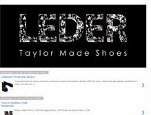 Tablet Screenshot of leder-shoes.blogspot.com