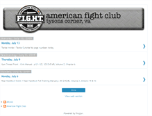 Tablet Screenshot of americanfightclub.blogspot.com