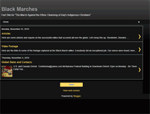 Tablet Screenshot of blackmarches.blogspot.com