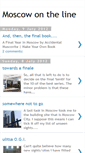 Mobile Screenshot of moscow-on-the-line.blogspot.com