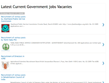 Tablet Screenshot of latestvacancies.blogspot.com