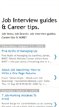 Mobile Screenshot of careerhints.blogspot.com