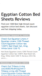 Mobile Screenshot of egyptian-cotton-bed-sheets-reviews.blogspot.com