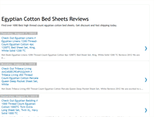 Tablet Screenshot of egyptian-cotton-bed-sheets-reviews.blogspot.com