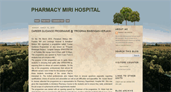 Desktop Screenshot of pharmacymirihospital.blogspot.com