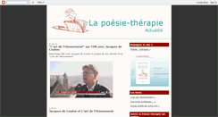 Desktop Screenshot of lapoesietherapie.blogspot.com