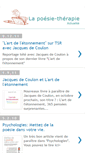 Mobile Screenshot of lapoesietherapie.blogspot.com