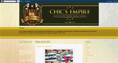 Desktop Screenshot of chicsempire.blogspot.com