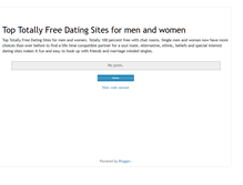 Tablet Screenshot of datesitesfree.blogspot.com