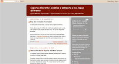 Desktop Screenshot of joguediferente.blogspot.com