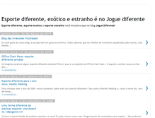 Tablet Screenshot of joguediferente.blogspot.com