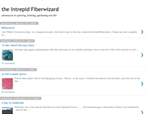 Tablet Screenshot of intrepidfiberwizard.blogspot.com