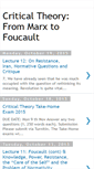 Mobile Screenshot of mycriticaltheory.blogspot.com