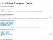 Tablet Screenshot of mycriticaltheory.blogspot.com