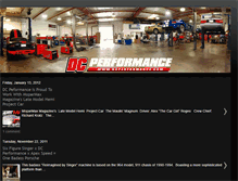 Tablet Screenshot of dcperformance.blogspot.com