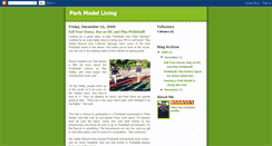 Desktop Screenshot of parkmodelliving.blogspot.com