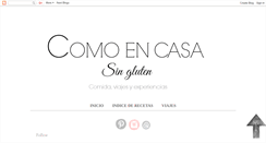 Desktop Screenshot of comoencasasingluten.blogspot.com