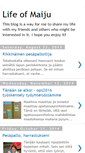 Mobile Screenshot of maijutykkylainen.blogspot.com