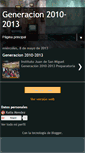 Mobile Screenshot of generacion2013.blogspot.com