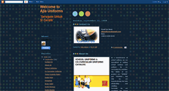 Desktop Screenshot of ajlauniforms.blogspot.com