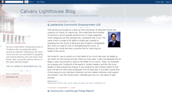 Desktop Screenshot of calvarylighthouse.blogspot.com