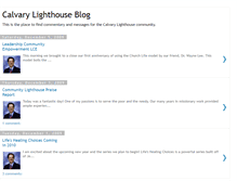Tablet Screenshot of calvarylighthouse.blogspot.com