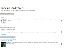 Tablet Screenshot of home-air-conditioners.blogspot.com