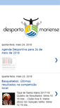 Mobile Screenshot of desportomariense.blogspot.com