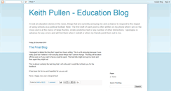 Desktop Screenshot of keithpullen-education.blogspot.com