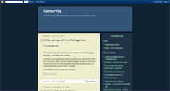 Desktop Screenshot of cashsurfing.blogspot.com