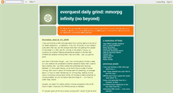 Desktop Screenshot of eqdailygrind.blogspot.com