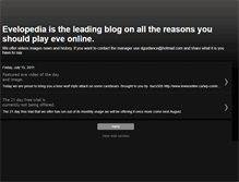 Tablet Screenshot of evelopedia.blogspot.com