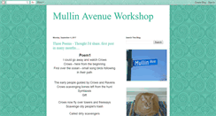 Desktop Screenshot of mullenavenueworkshop.blogspot.com