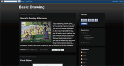 Desktop Screenshot of basicdrawing2011.blogspot.com