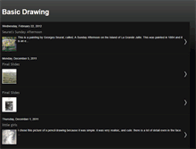 Tablet Screenshot of basicdrawing2011.blogspot.com