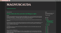 Desktop Screenshot of magnuscauda.blogspot.com