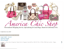 Tablet Screenshot of americachicshop.blogspot.com