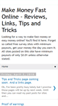 Mobile Screenshot of my-fast-money.blogspot.com
