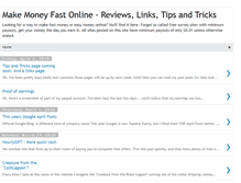 Tablet Screenshot of my-fast-money.blogspot.com