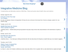 Tablet Screenshot of integrated-medicine.blogspot.com
