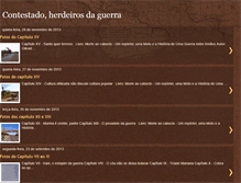 Tablet Screenshot of herdeirosdocontestado.blogspot.com