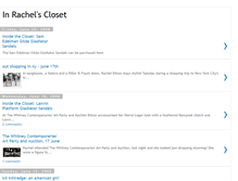 Tablet Screenshot of inrachelscloset.blogspot.com