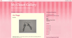 Desktop Screenshot of myclosetgallery.blogspot.com