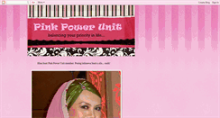 Desktop Screenshot of pinkpowerunit.blogspot.com
