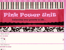 Tablet Screenshot of pinkpowerunit.blogspot.com