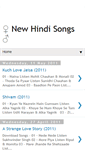 Mobile Screenshot of new-hindi-songs-download.blogspot.com
