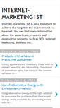 Mobile Screenshot of internetmarketing1st.blogspot.com