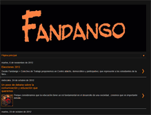 Tablet Screenshot of fandangoperio.blogspot.com