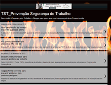 Tablet Screenshot of mulheresnasegurancadotrabalho.blogspot.com